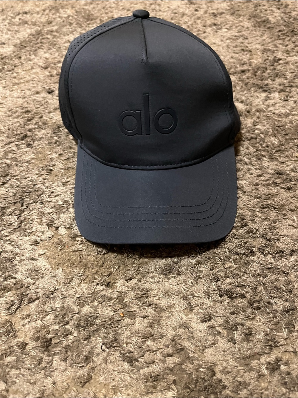 ALO Yoga Blue Performance Trucker Cap